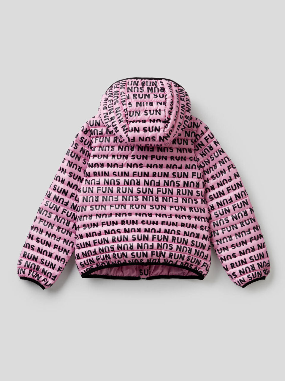 Jacket with zipper and hood image number 2