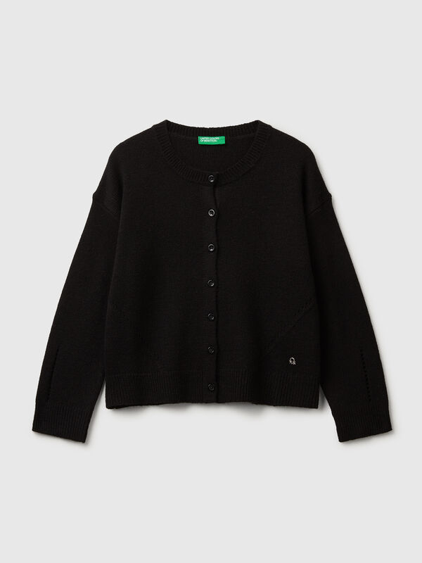 Cardigan in viscose blend Junior Girl