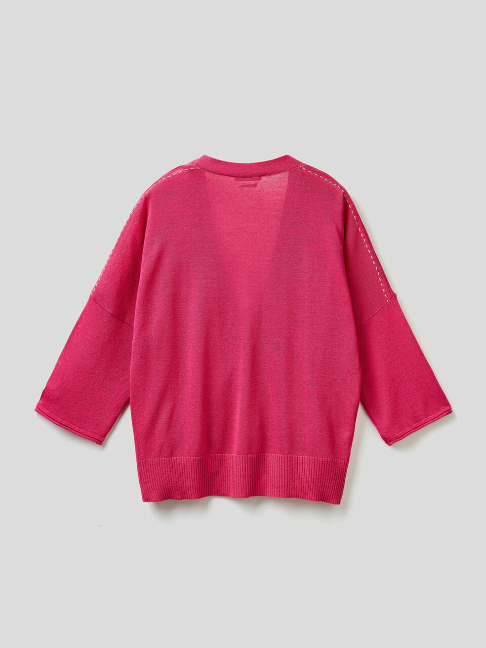 V-neck cardigan image number 2