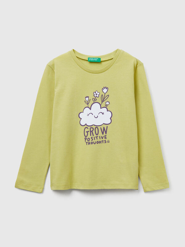Regular fit t-shirt with print Junior Girl