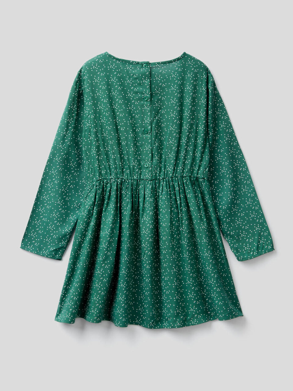 Patterned dress in sustainable viscose image number 2