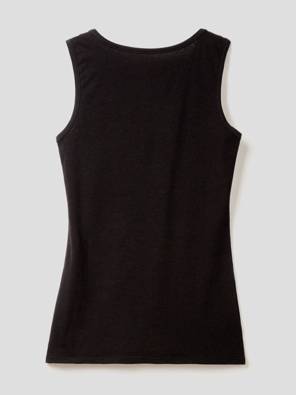 Super stretch tank top with lace image number 2
