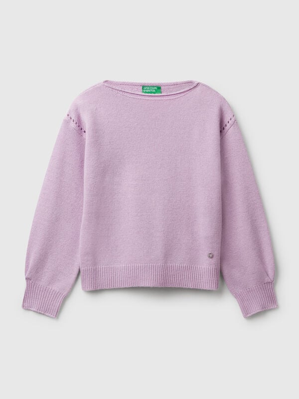Sweater in viscose blend Junior Girl