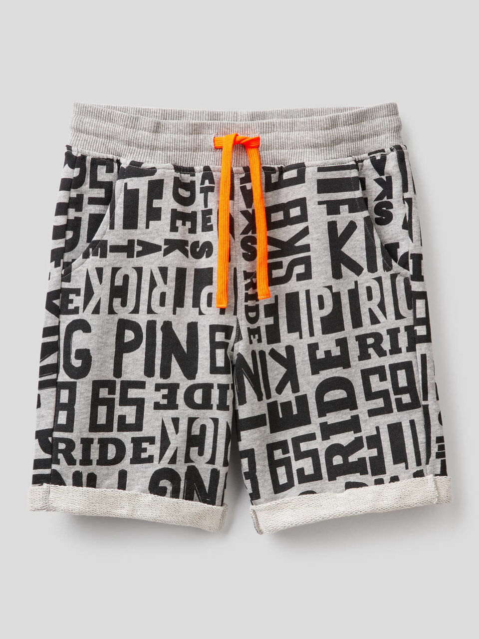 Bermudas in 100% cotton sweat image number 1