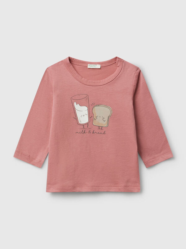 Crew neck t-shirt in cotton New Born (0-18 months)