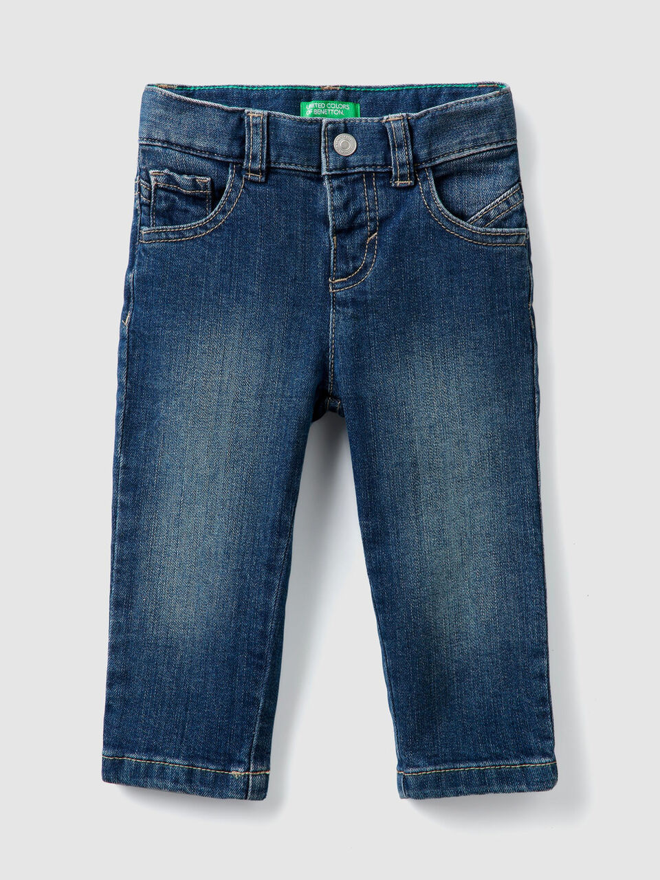 Jeans with applique image number 1