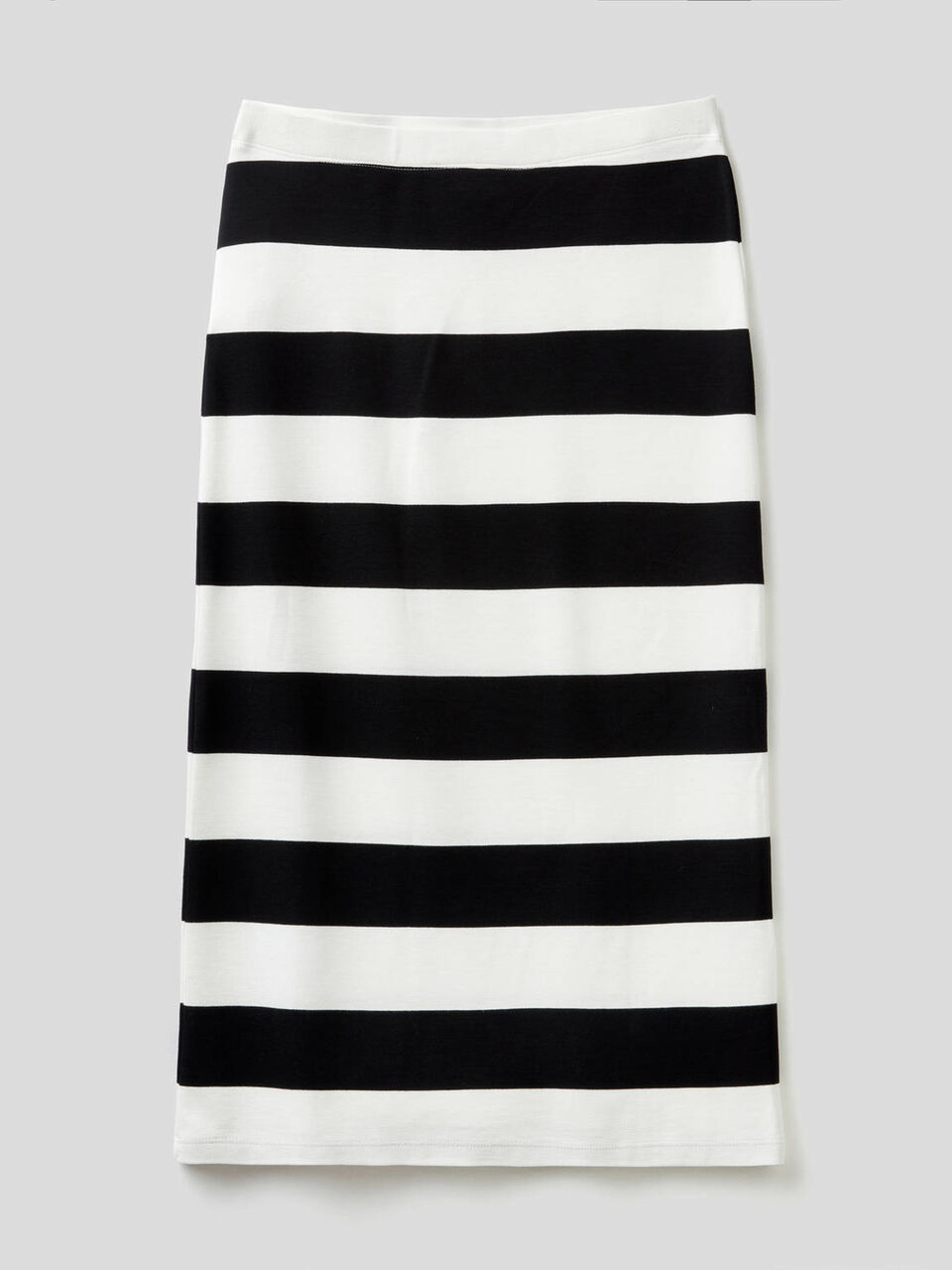 Striped pencil skirt image number 1