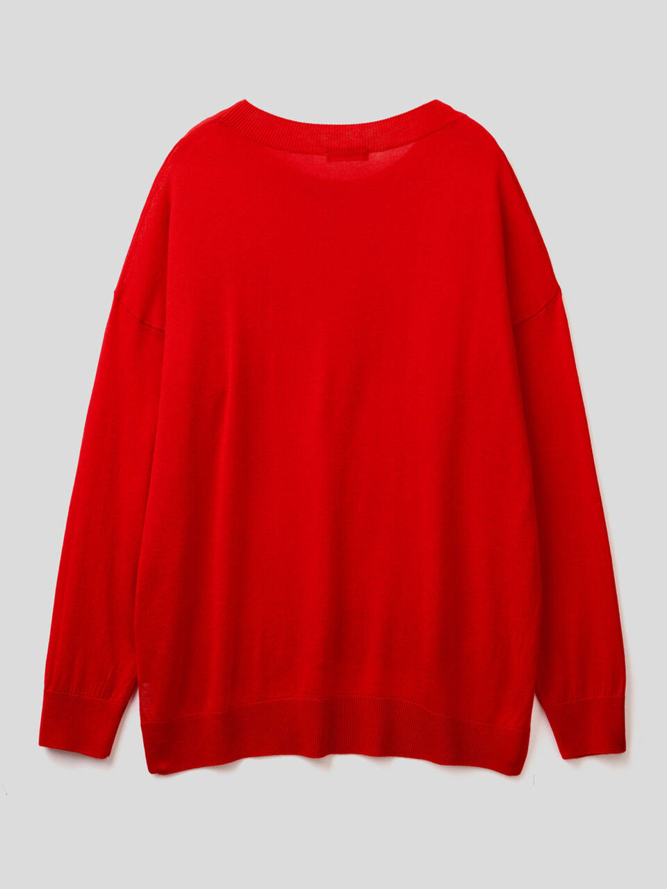 Relaxed fit sweater with slits image number 2