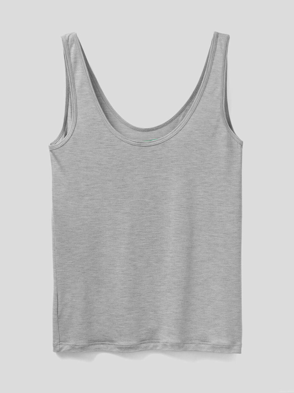 Tank top with round neck image number 2