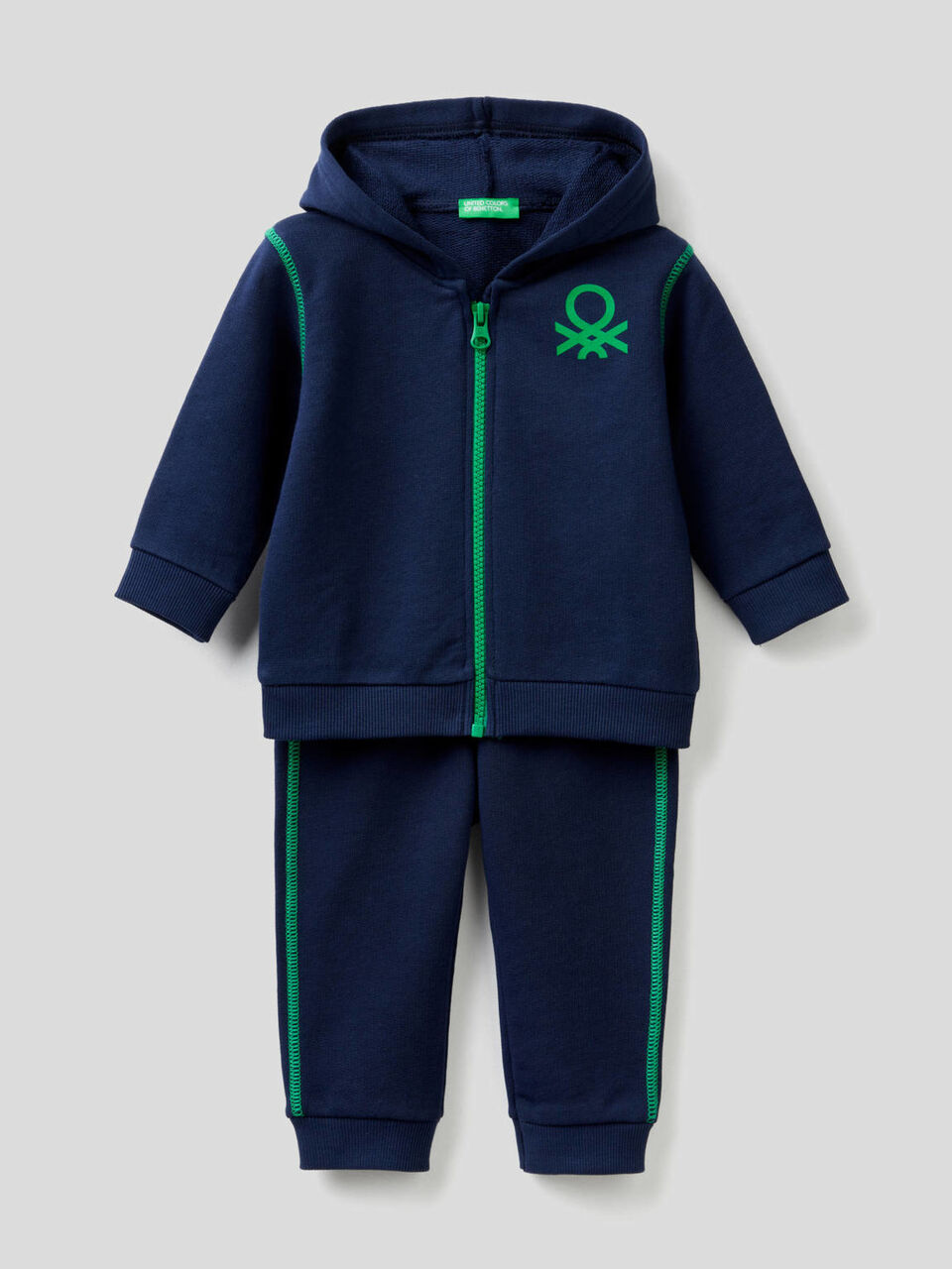 Sweat tracksuit in organic cotton image number 1