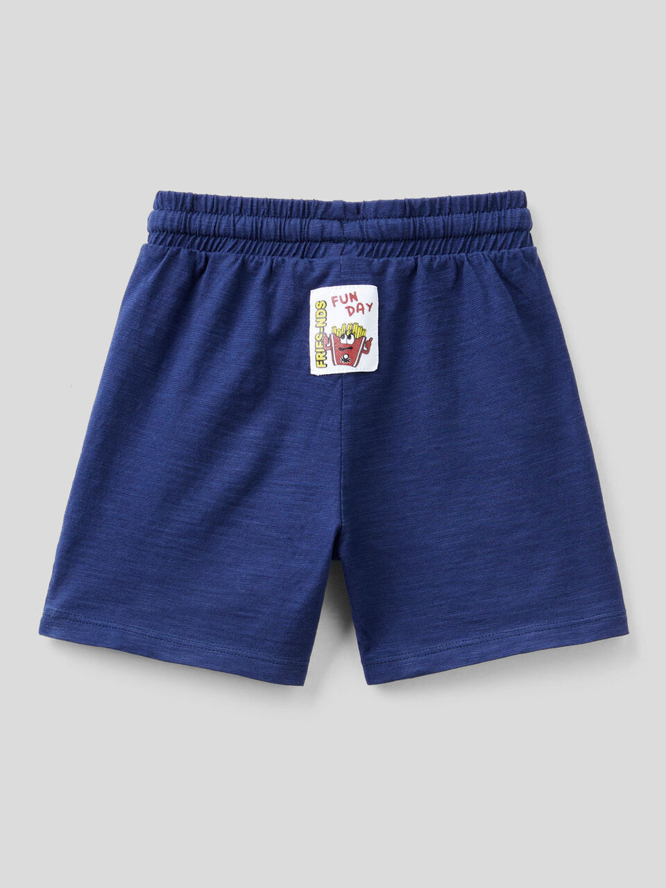 Lightweight color block shorts image number 2