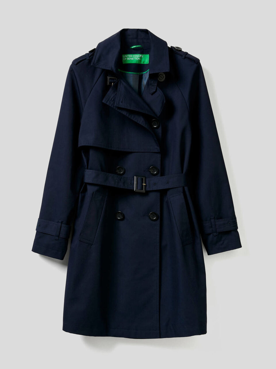 Double-breasted trench coat image number 1