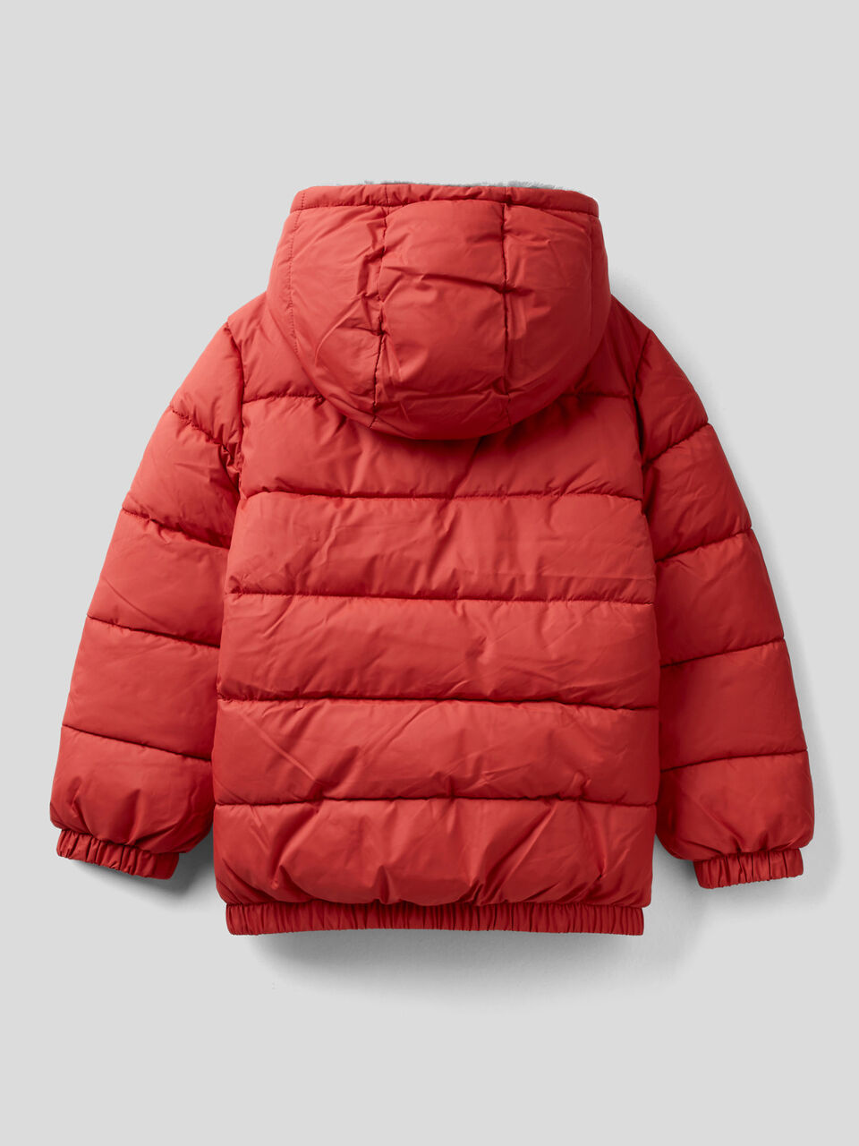Padded jacket with teddy interior image number 2