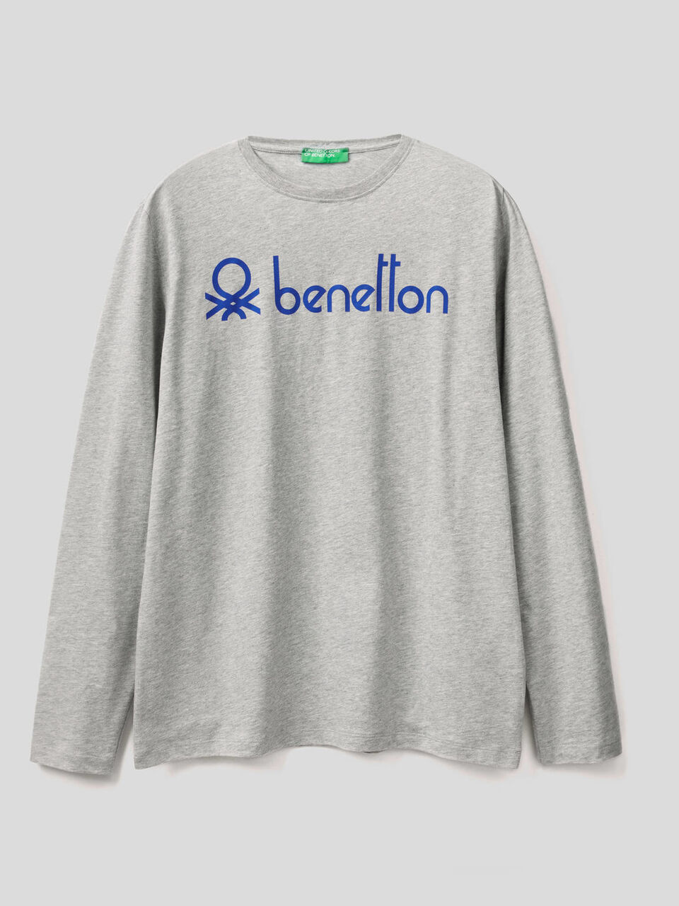 Long sleeve t-shirt with logo print image number 1