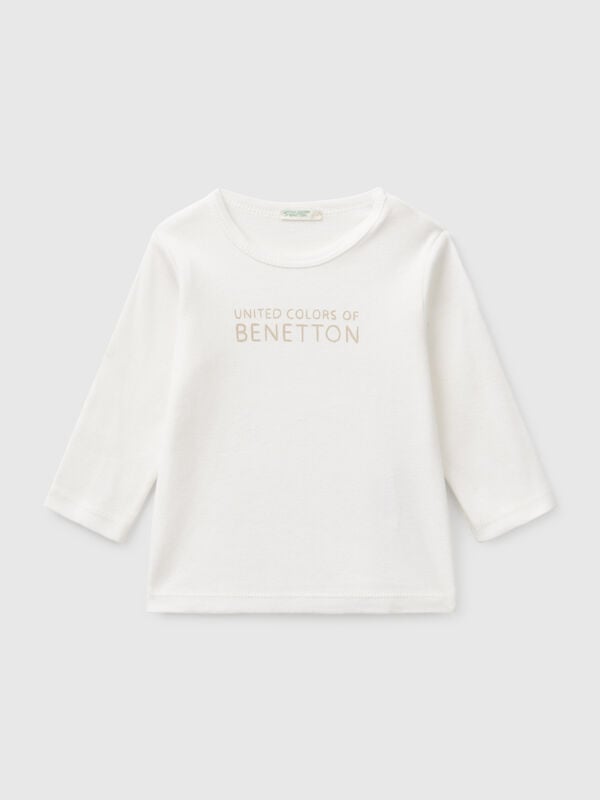 Long sleeve cotton t-shirt New Born (0-18 months)