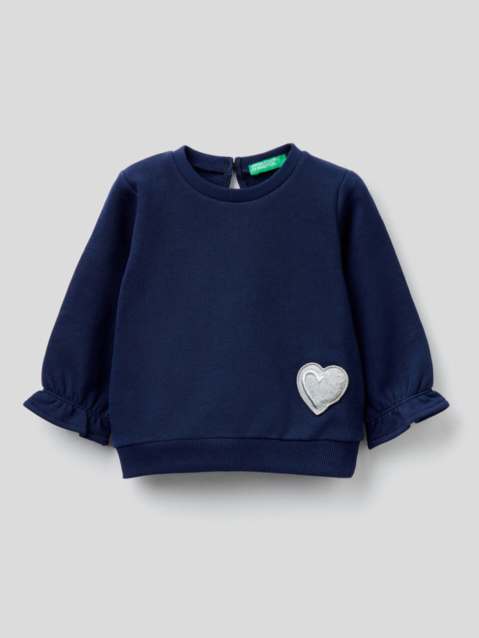 Sweatshirt with audio applique image number 1