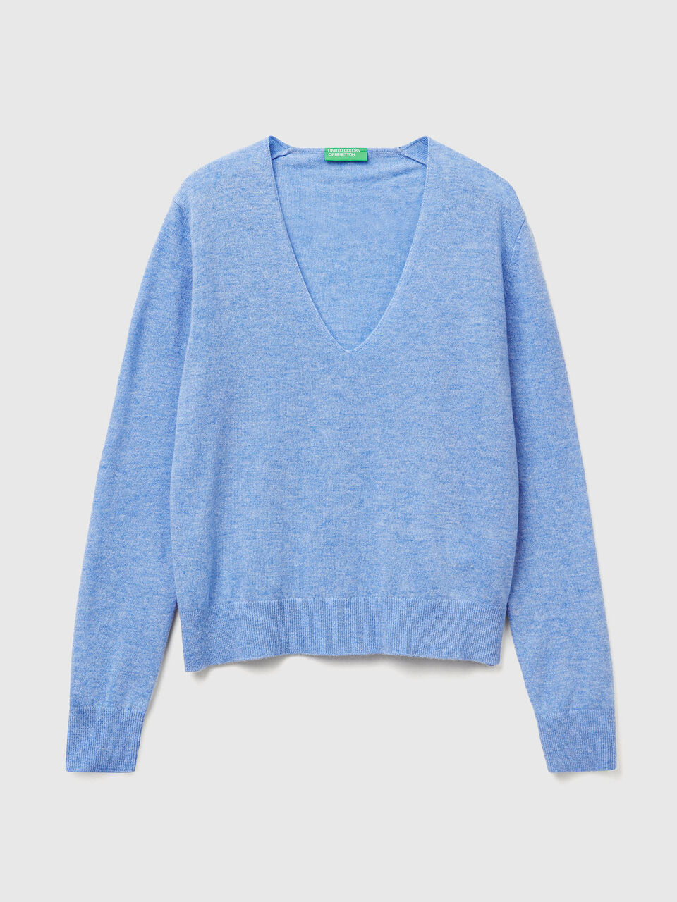 V NECK SWEATER L/S Women image number 1