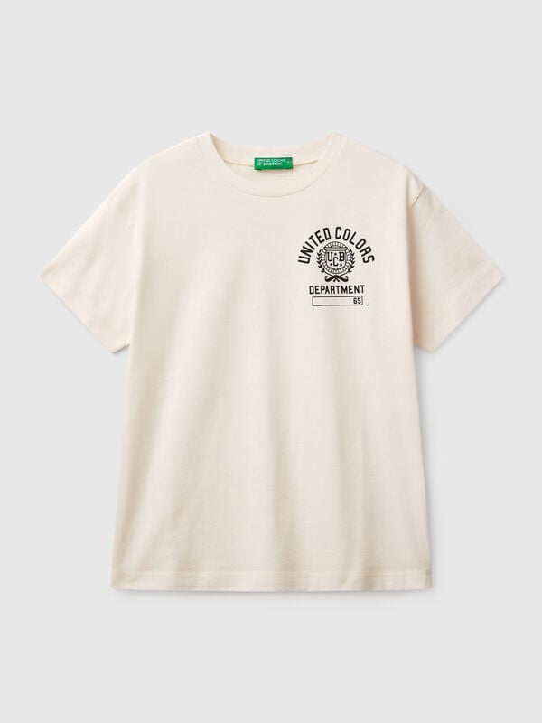 Short sleeve t-shirt in 100% cotton Junior Boy