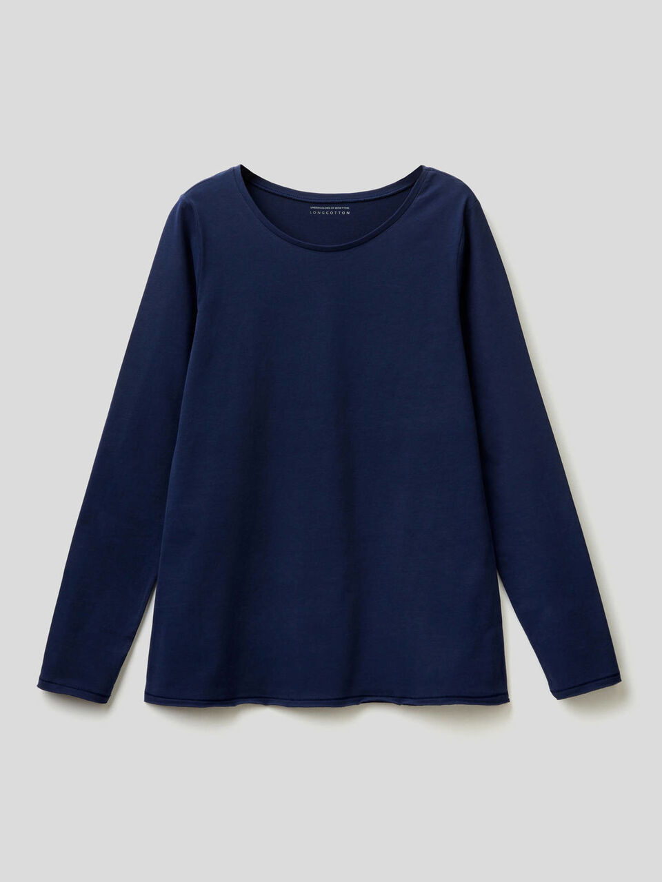 Long sleeve t-shirt in 100% cotton image number 1