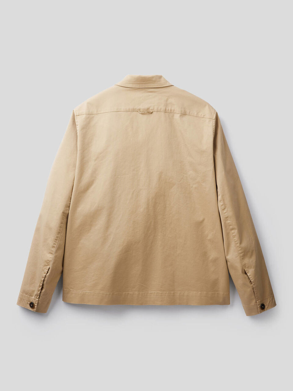 Stretch cotton jacket image number 2
