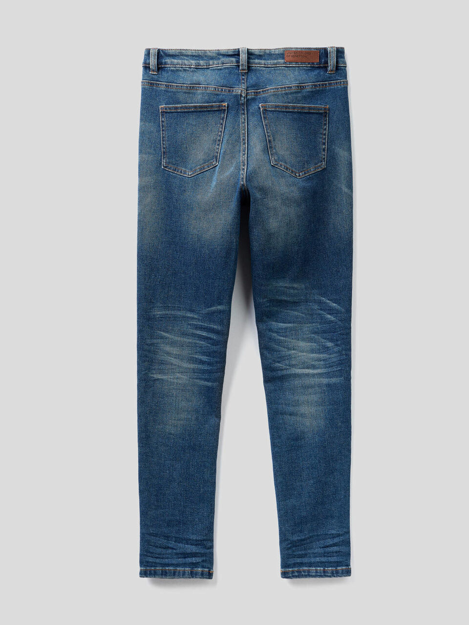 Skinny jeans in stretch cotton denim image number 2