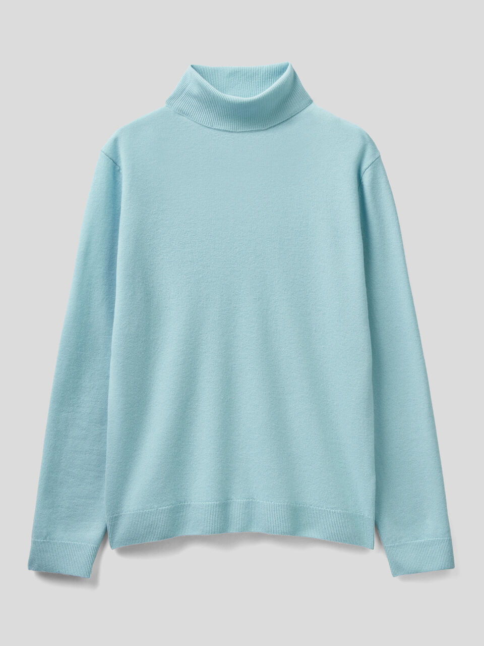 Turtleneck in pure virgin wool image number 1