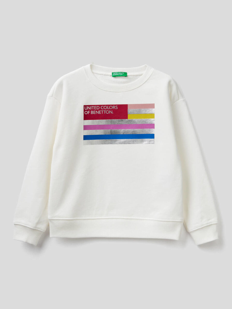 100% sweat cotton with logo image number 1