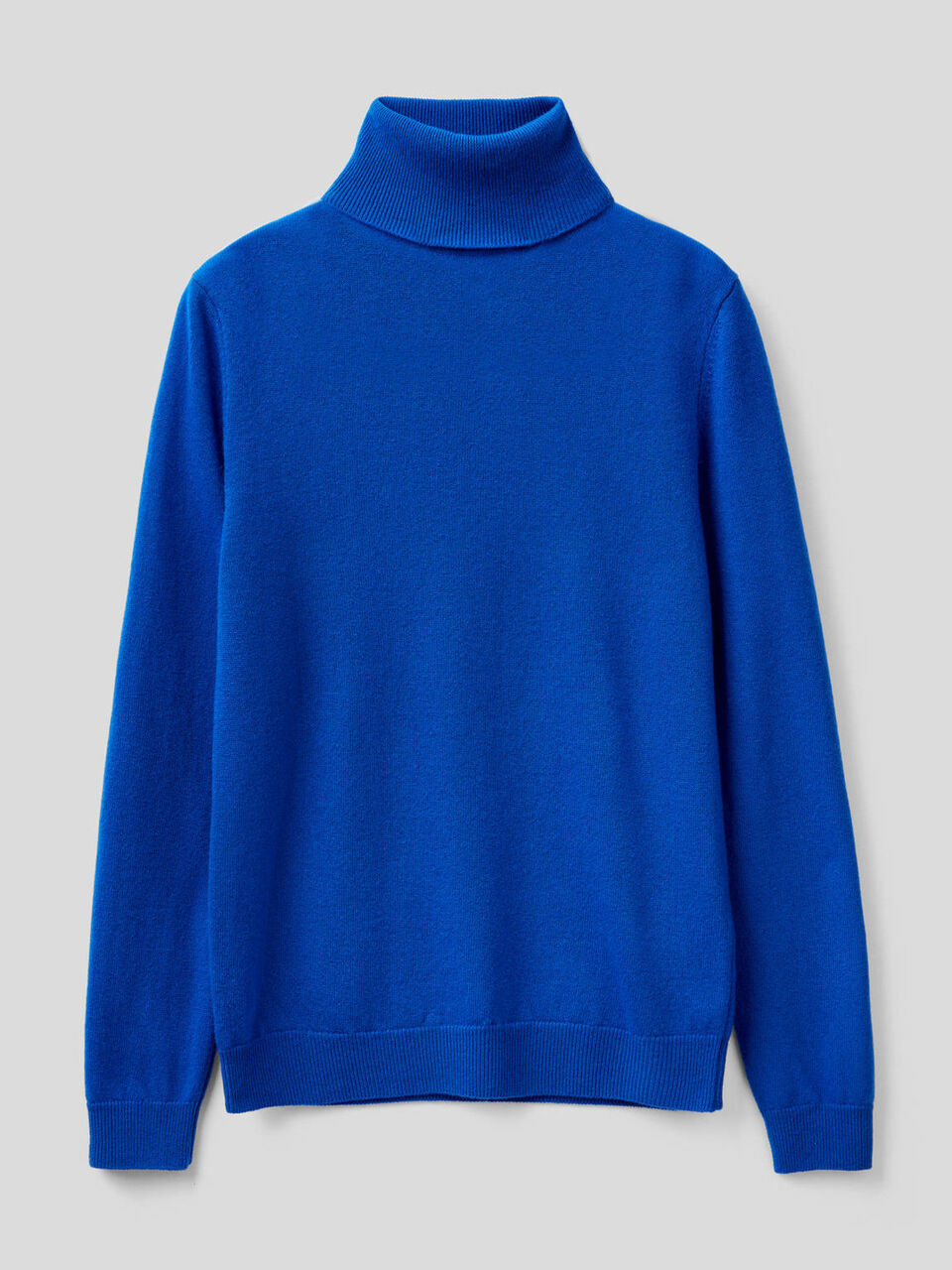 Turtleneck sweater in pure virgin wool image number 1