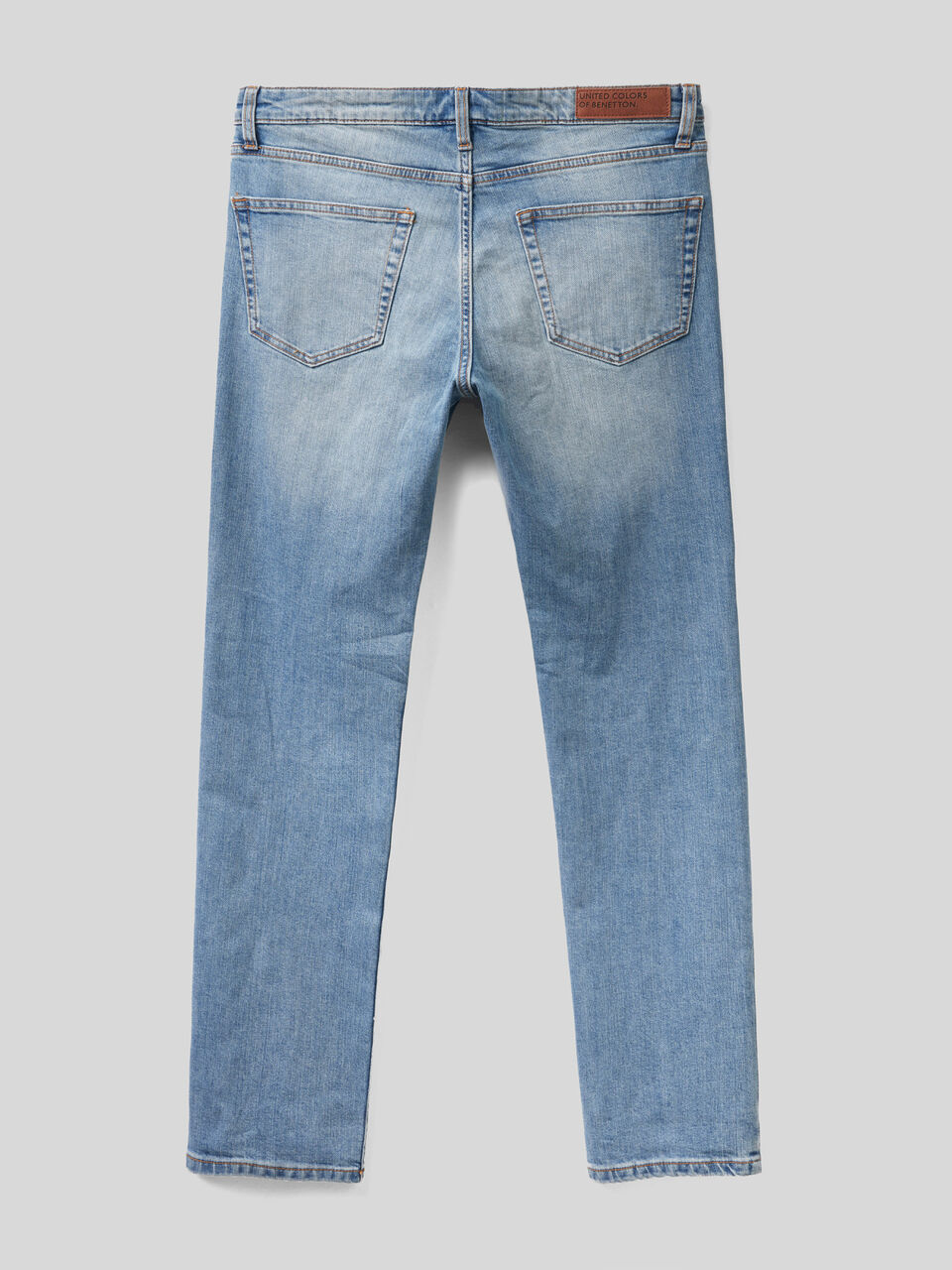Five pocket jeans in stretch cotton image number 2