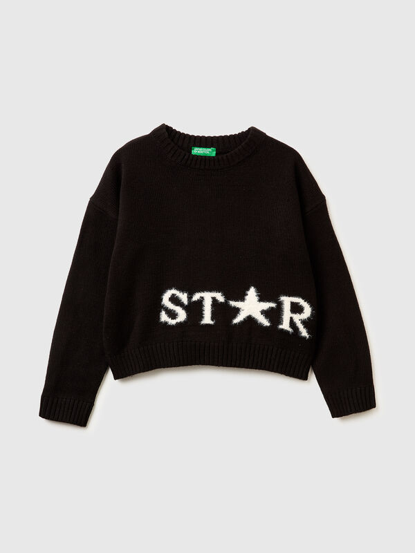 Sweater with inlay Junior Girl