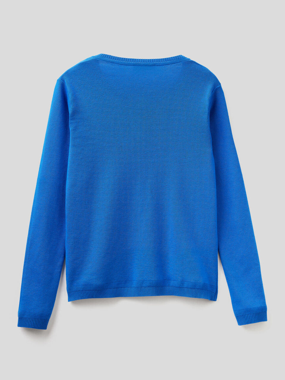 Pure cotton crew neck cardigan image number 2