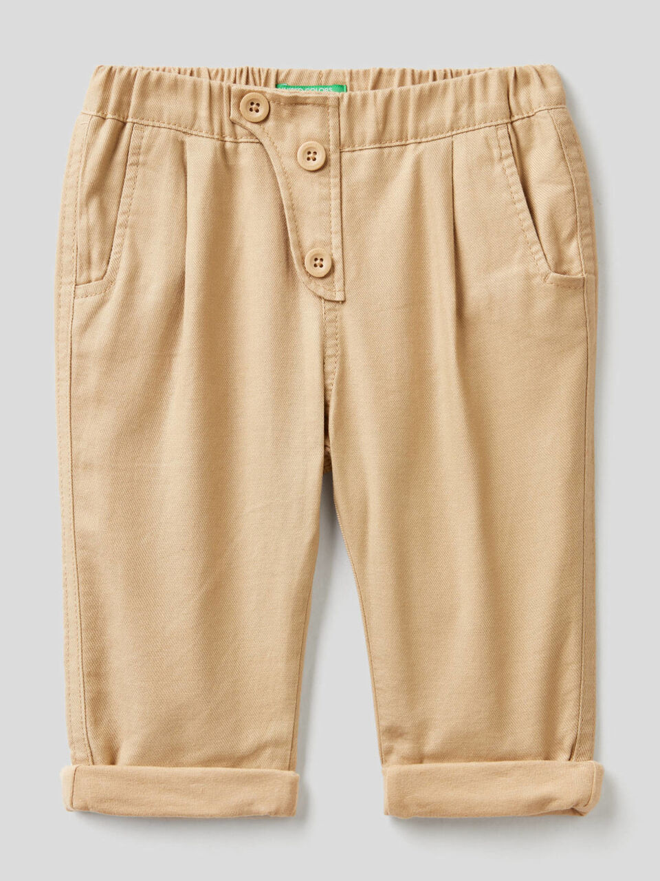 Soft flannel trousers image number 1