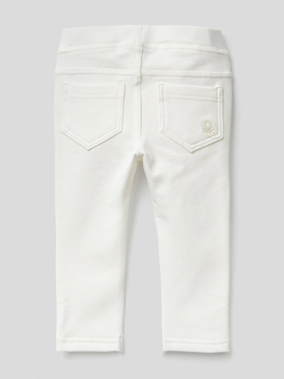 Stretch sweat fabric jeggings image number 2