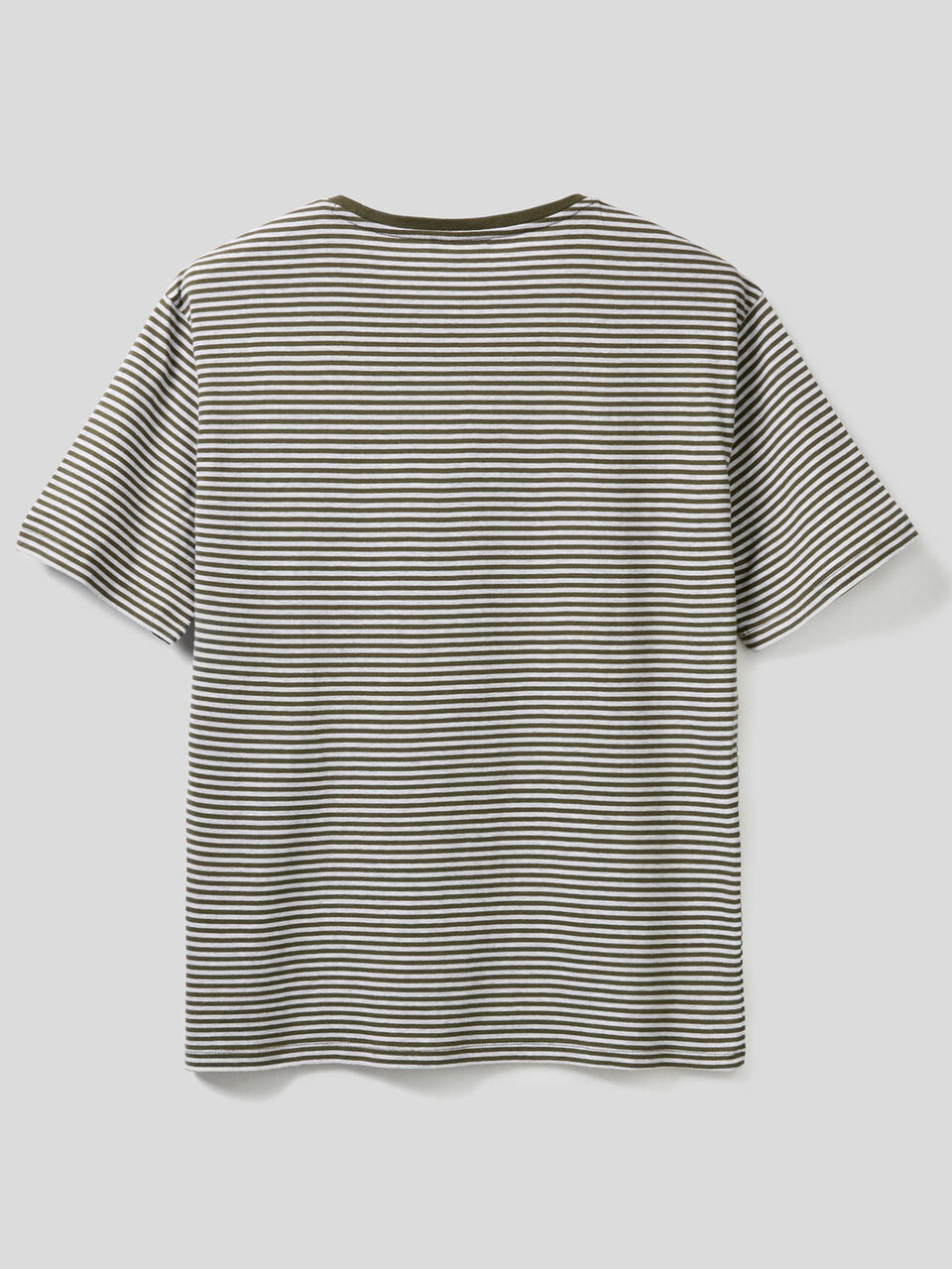 Striped t-shirt in pure cotton Men image number 2