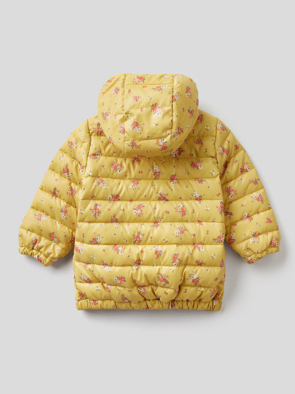 Pattern print padded jacket image number 2