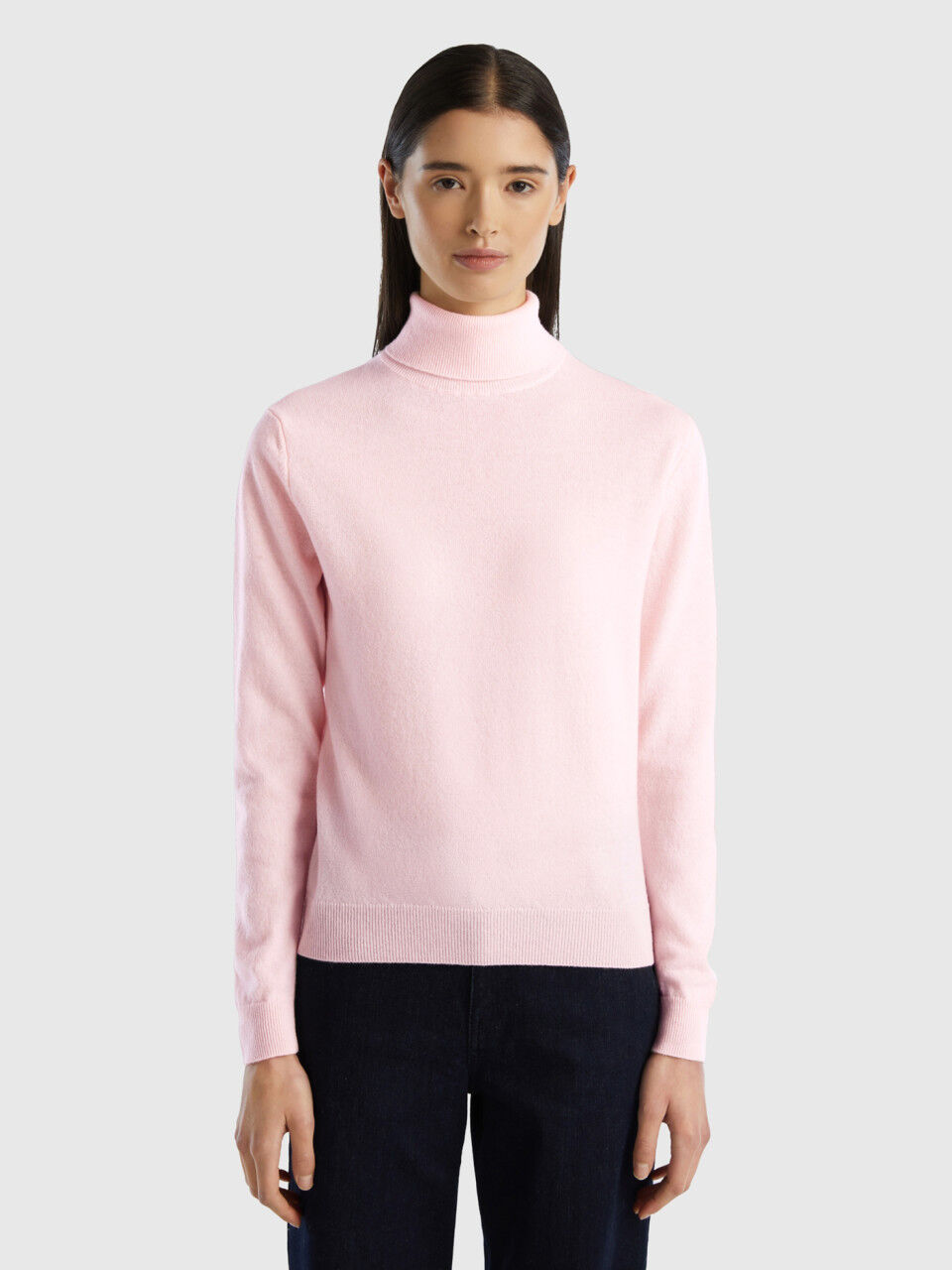 Pull benetton laine femme clearance