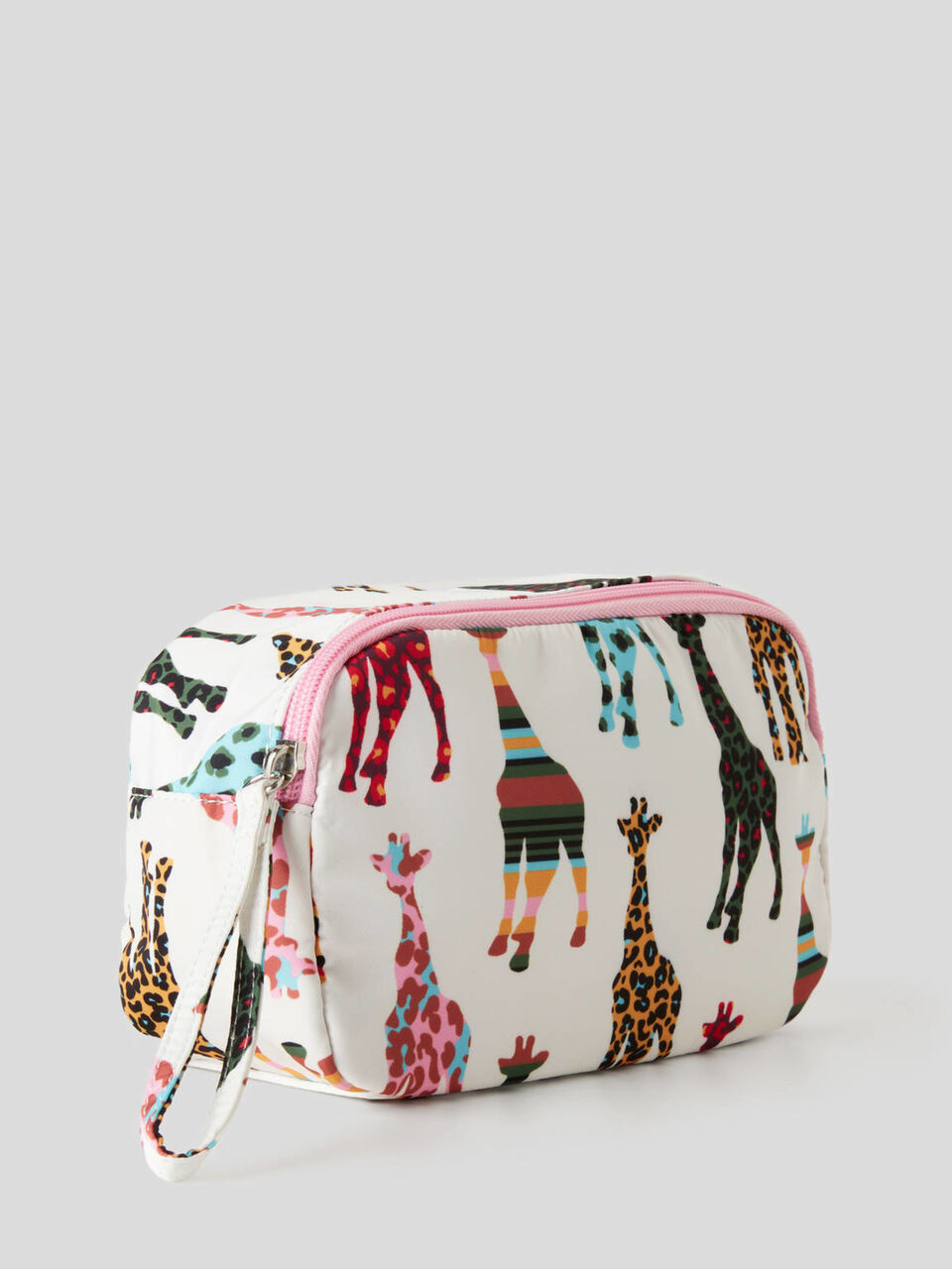 Beauty case in printed nylon image number 2