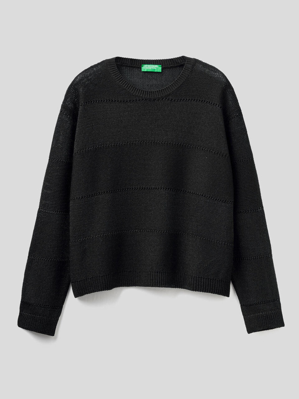 Sweater with lurex thread image number 1