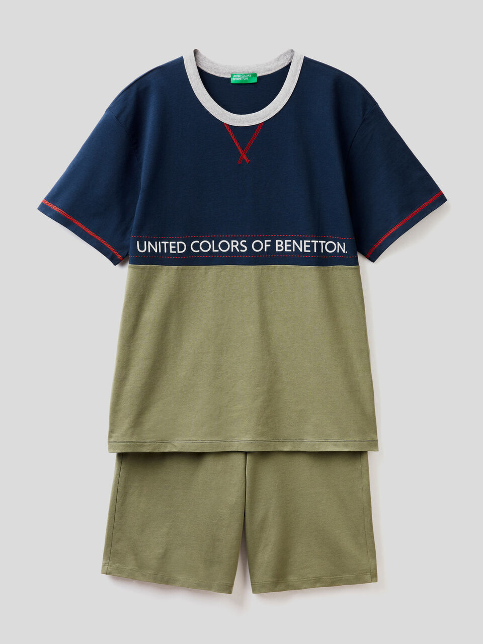 Short pyjamas in cotton image number 1