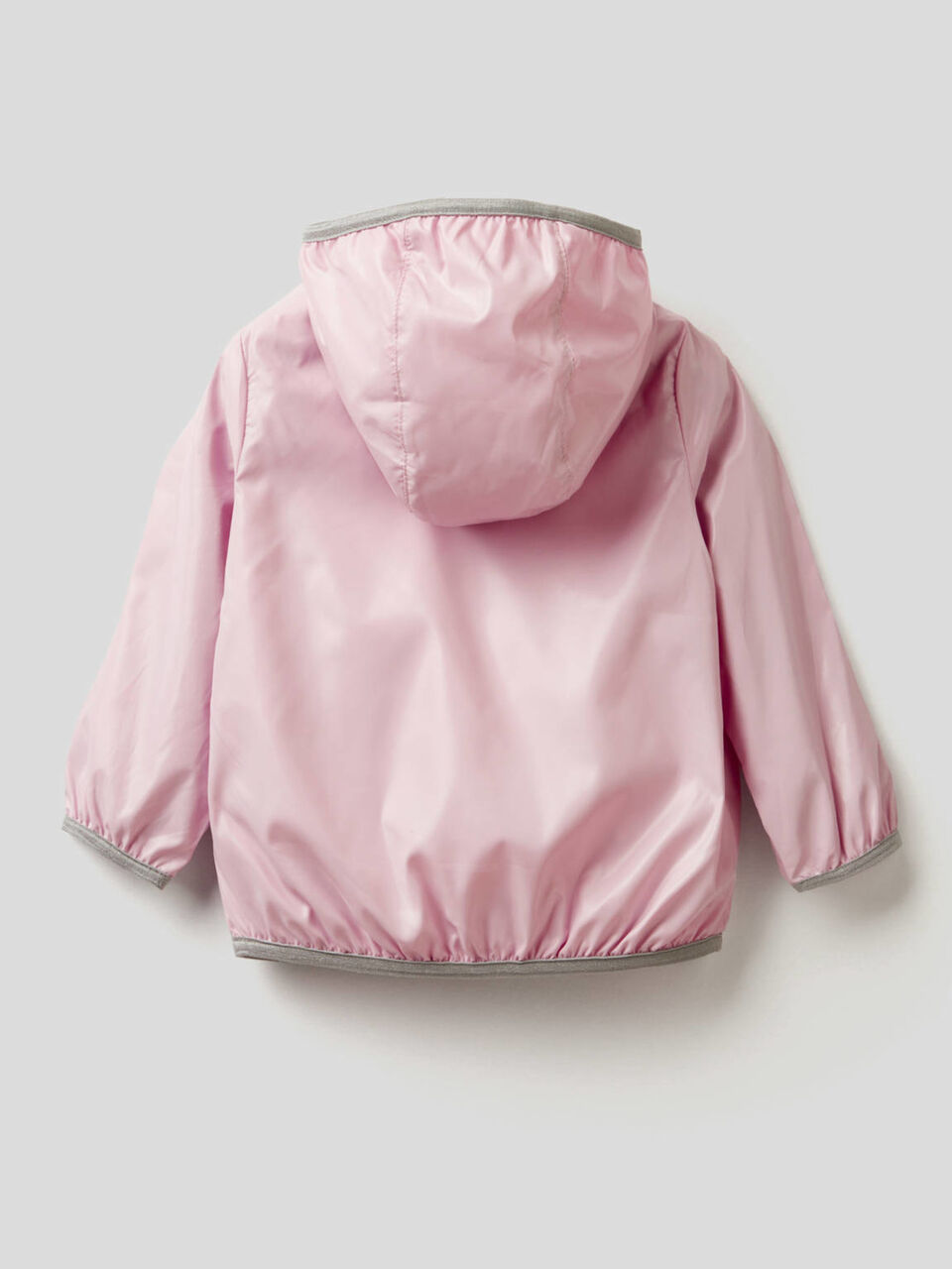 Jacket with zipper and hood image number 2