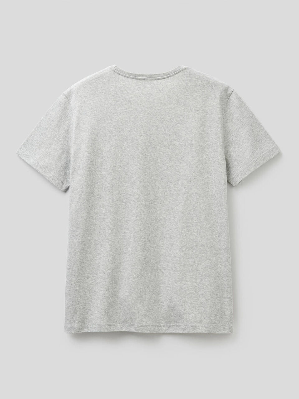 100% cotton t-shirt with slogan Men image number 2