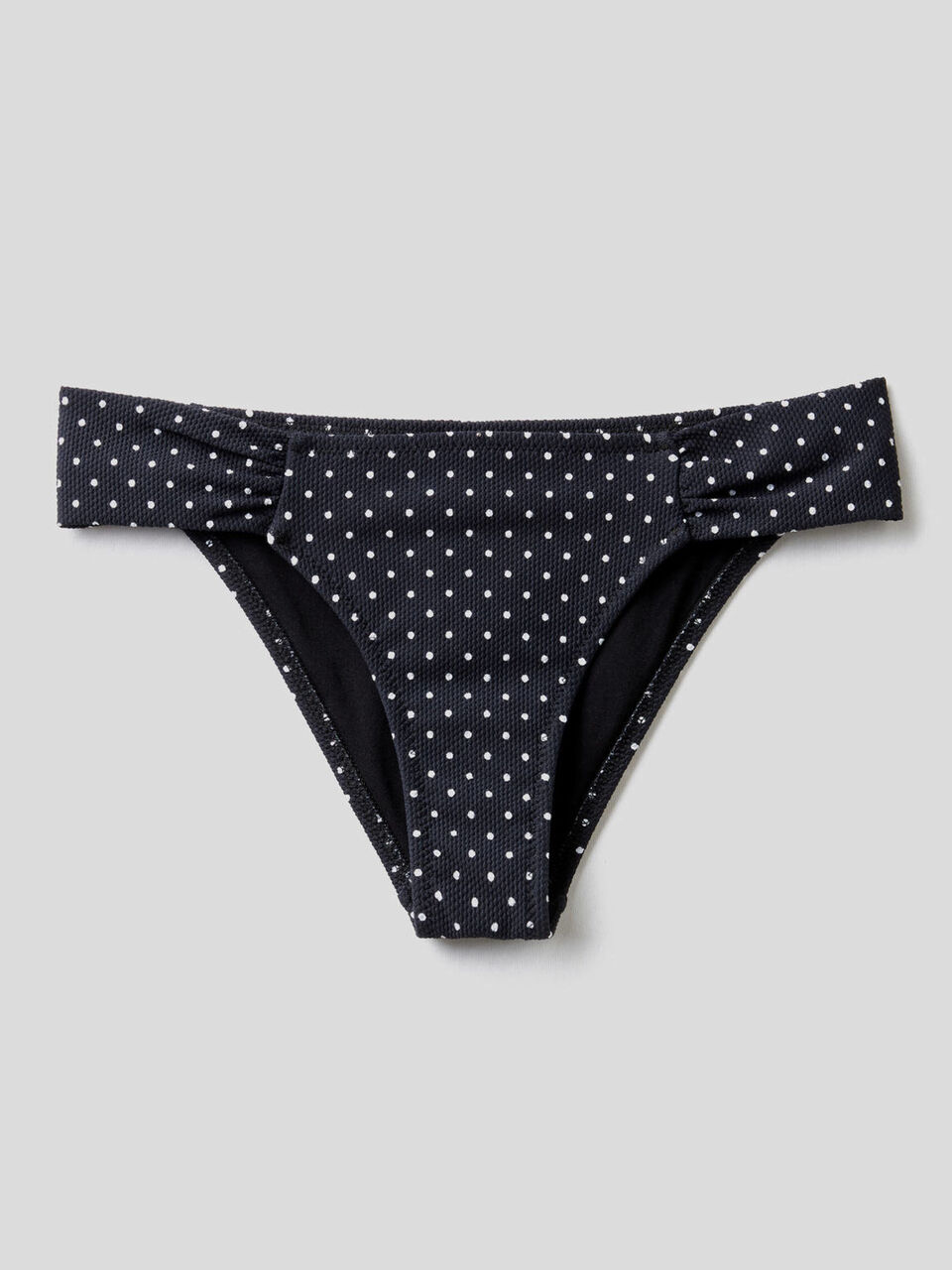 Micro polka dot bikini bottoms image number 1