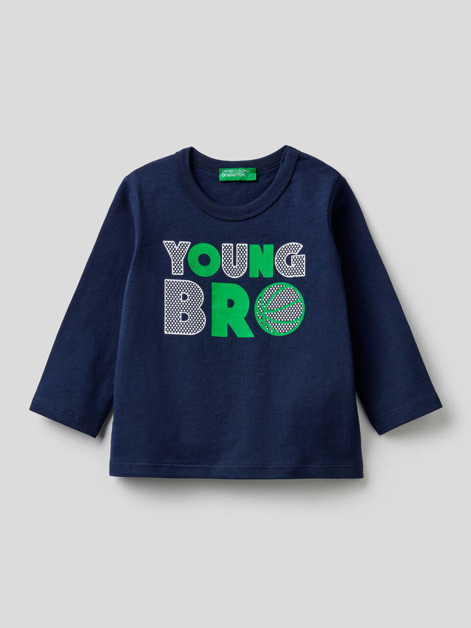 Long sleeve organic cotton t-shirt image number 1
