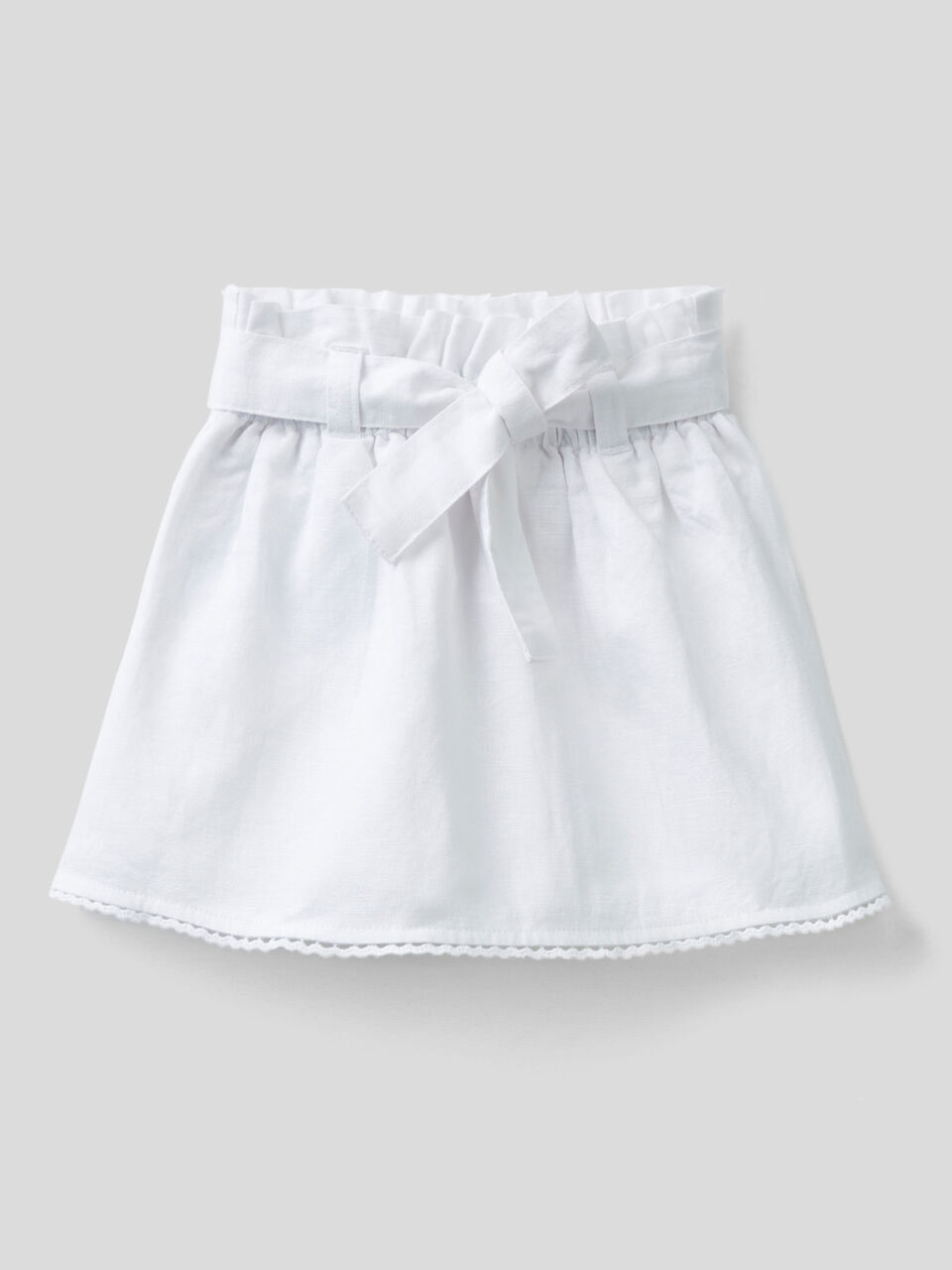 Paperbag skirt with sash image number 1