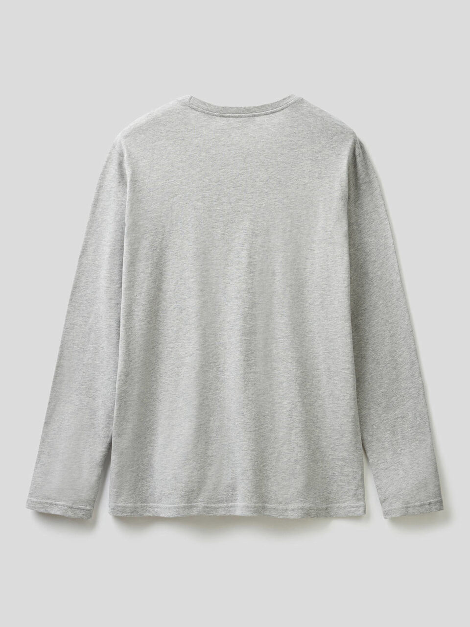 Long sleeve pure cotton t-shirt image number 2