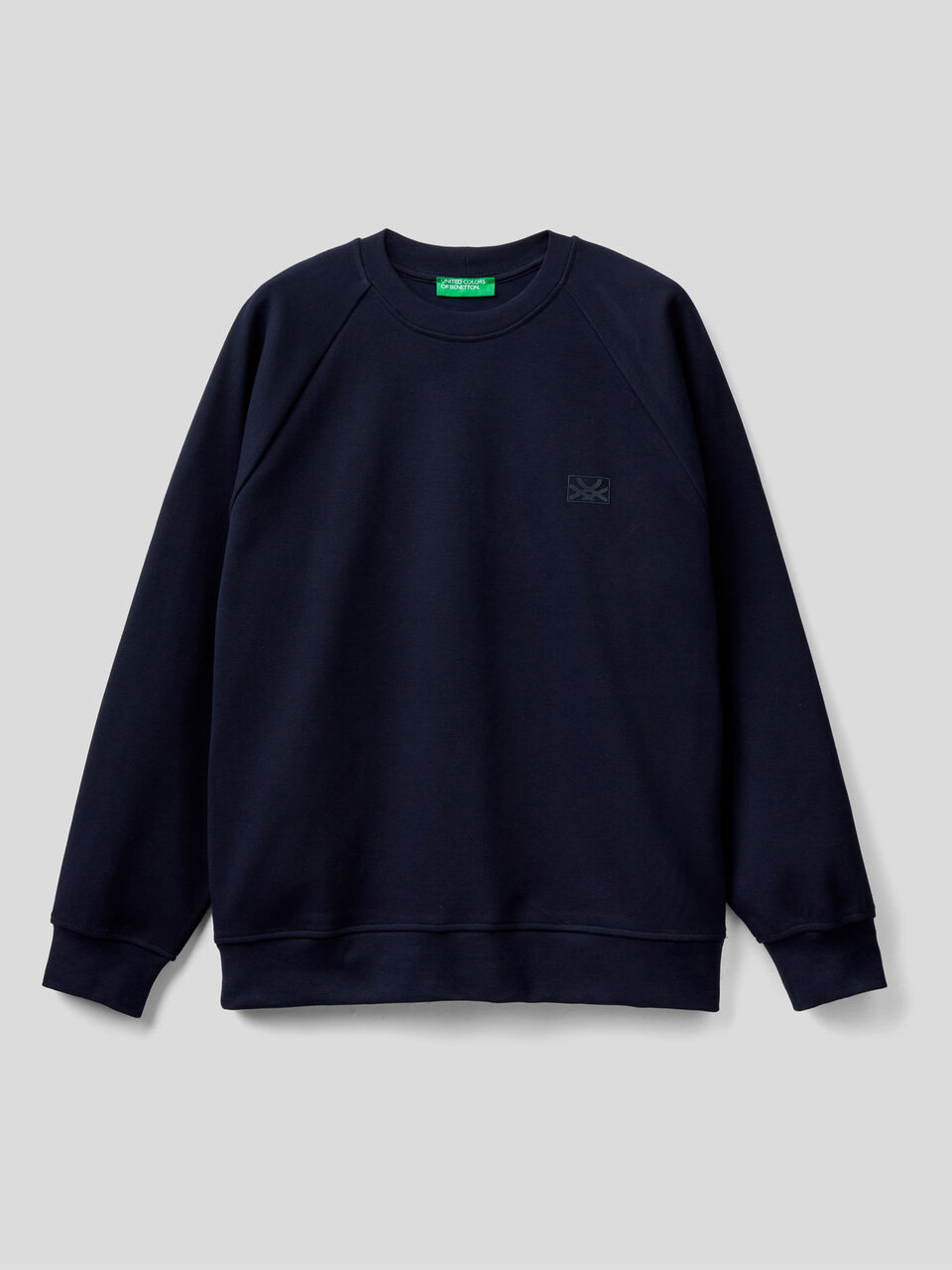 Lightweight sweatshirt with logo image number 1