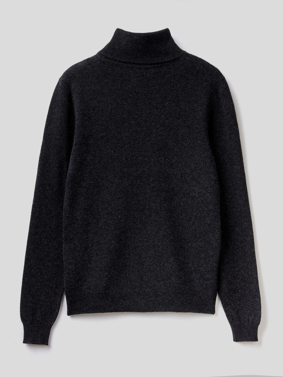 Turtleneck sweater in pure virgin wool image number 2