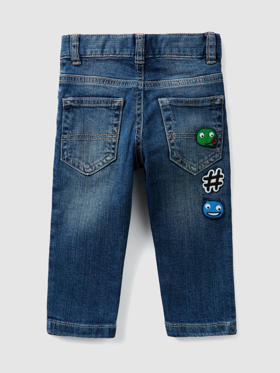 Jeans with applique image number 2