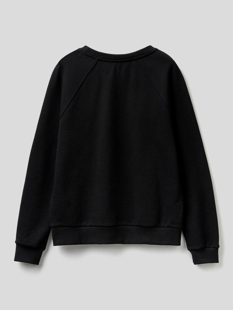 Crew neck sweatshirt with raglan sleeves image number 2