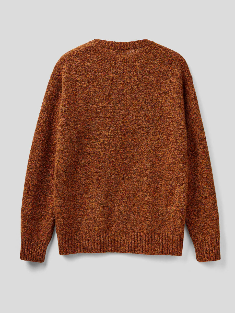 Crew neck sweater in pure Shetland wool image number 2